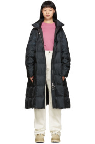 Ienki Ienki - Black Down Pyramid Coat
