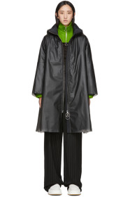 Ienki Ienki - Black Down Pyramid Raincoat