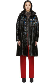 Ienki Ienki - Black Down Pyramid Coat