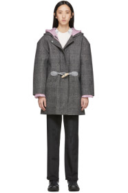 Ienki Ienki - Grey Down Woolmark Coat