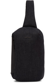 Diesel - Sac à dos en denim noir et indigo D-Subtoryal Mono