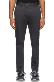 Diesel - Pantalon cargo gris P-Jared