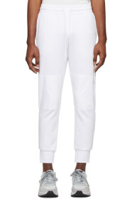 Diesel - Pantalon de survêtement blanc P-Ortex
