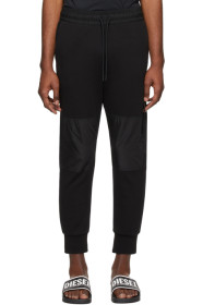 Diesel - Pantalon de survêtement noir P-Ortex