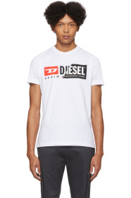 Diesel - T-shirt blanc Diego-Cuty