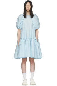 Cecilie Bahnsen - Blue Silk Alexa Dress