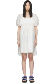 Cecilie Bahnsen - White Silk Ragnhild Dress