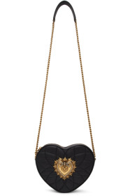 Dolce & Gabbana - Sac noir Devotion Heart