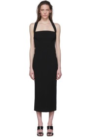 Dolce & Gabbana - Robe en jersey noire Longuette