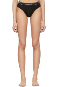 Dolce & Gabbana - Culotte en jersey noire