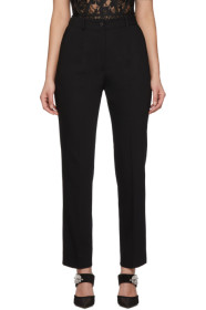Dolce & Gabbana - Black Wool Tuxedo Trousers