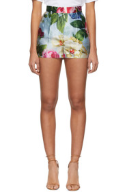 Dolce & Gabbana - Blue Floral Shorts