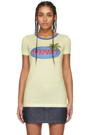 Dolce & Gabbana - T-shirt jaune 'Havanity'