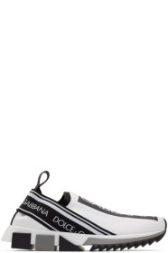 Dolce & Gabbana - White Sorrento Slip-On Sneakers