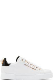 Dolce & Gabbana - Baskets blanches Portofino