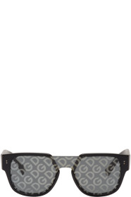 Dolce & Gabbana - Black Domenico Mask Sunglasses