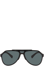 Dolce & Gabbana - Black Aviator Sunglasses