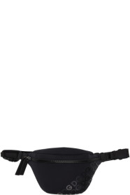 Dolce & Gabbana - Black Neoprene Logo Mania Fanny Pack