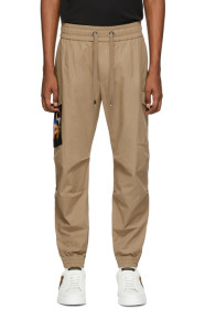 Dolce & Gabbana - Beige Patch Cargo Pants