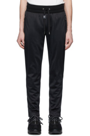Dolce & Gabbana - Black Jersey Track Pants