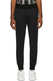 Dolce & Gabbana - Black Patch Lounge Pants