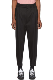 Dolce & Gabbana - Pantalon plissé noir