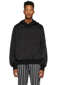 Dolce & Gabbana - Black Millennial Star Hoodie