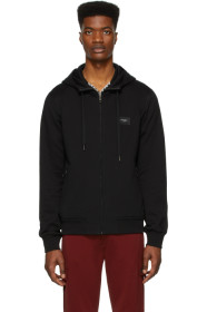 Dolce & Gabbana - Black Scuro Zip-Up Hoodie