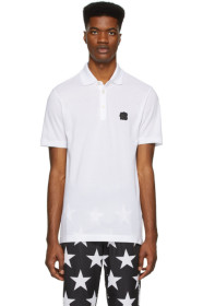 Dolce & Gabbana - White Logo Patch Polo
