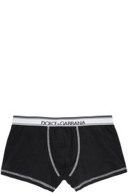 Dolce & Gabbana - Boxer noir et blanc DNA
