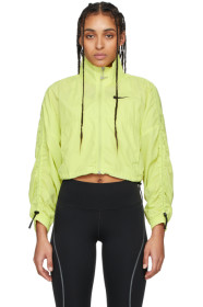 Nike - Yellow Ripstop Cropped Jacket