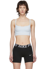 Nike - Blue Indy Luxe Sports Bra