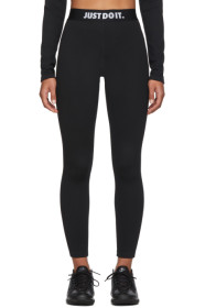 Nike - Black Rib Leggings