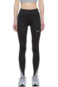 Nike - 黑色 Fast Runway 打底裤