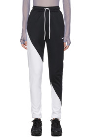 Nike - Black & White Swoosh Lounge Pants