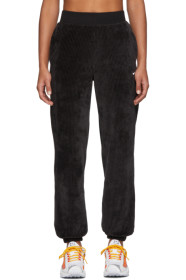 Nike - Black Velour Lounge Pants