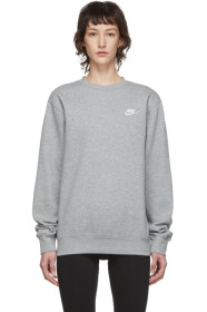Nike - グレー スポーツウェア クラブ スウェットシャツ