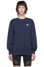 Nike - ネイビー スポーツウェア クラブ スウェットシャツ