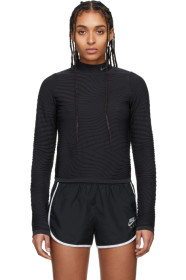 Nike - Black Run City Ready Turtleneck