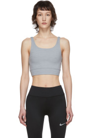 Nike - 灰色 Yoga Luxe 运动背心