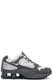 Nike - Baskets grises Shox Enigma