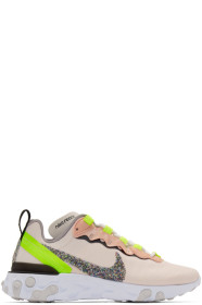 Nike - Baskets roses React Element 55 Premium