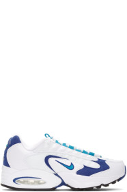 Nike - Baskets blanches et mauves Air Max Triax 96