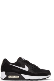 Nike - Baskets noires et blanches Air Max 90