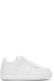 Nike - 白色 Air Force 1 Shadow 运动鞋