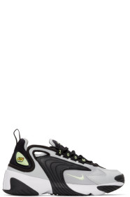 Nike - 灰色 & 黑色 Zoom 2K 运动鞋