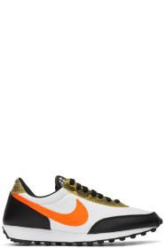 Nike - Baskets blanches et orange Daybreak QS Low