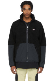 Nike - 黑色 Sherpa Fleece 夹克