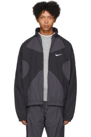 Nike - 黑色 & 灰色 NSW Re-Issue 夹克