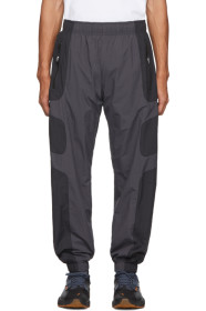 Nike - Pantalon de survêtement noir et gris NSW Re-Issue